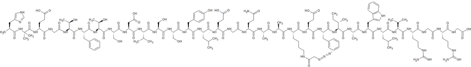 Semaglutide (Lys20(N₃{1}}CH₂CO-))