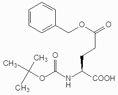 BOC-GLU (OBZL) -H [CAS TSIS YOG . 13574-13-5]