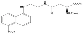 Fmoc-Asp(EDANS)-OH