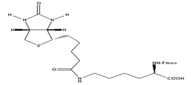 Fmoc-D-Lys (Biotin)-OH